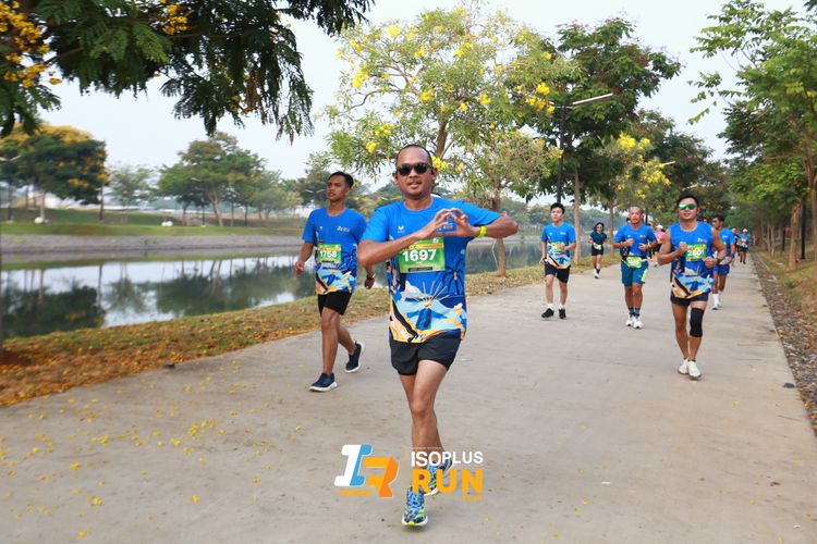 Race photo from ISOPlus Run 2024 Jakarta