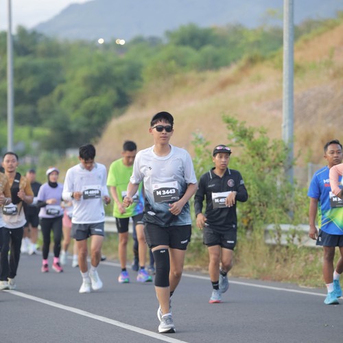 Race photo from KEDIRI HALF MARATHON 2026