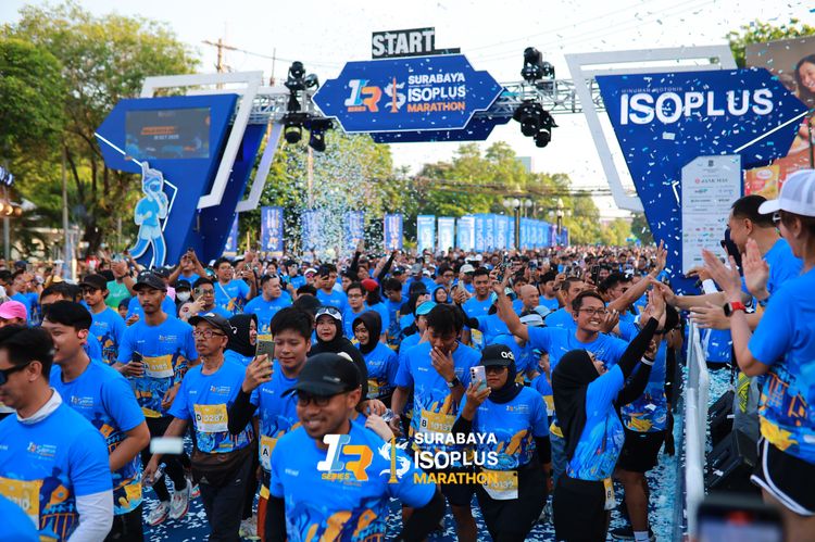 Race photo from SURABAYA ISOPLUS MARATHON 2025