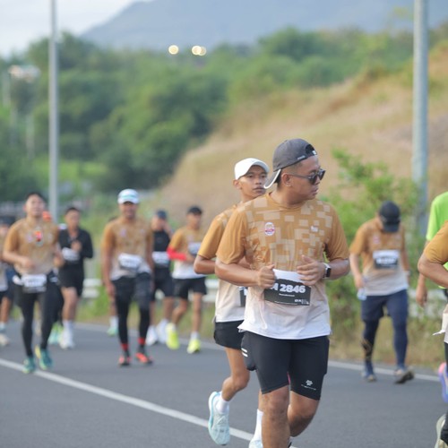 Race photo from KEDIRI HALF MARATHON 2026