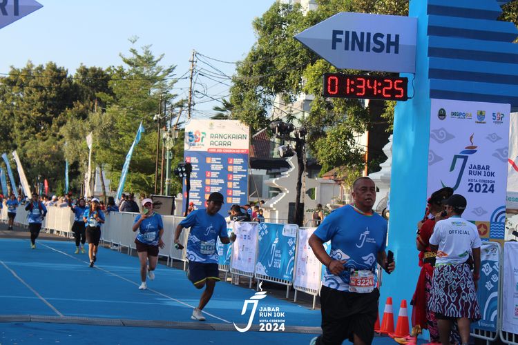 Race photo from Jabar Run 10K 2024