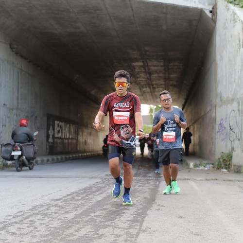 Race photo from KEDIRI HALF MARATHON 2026