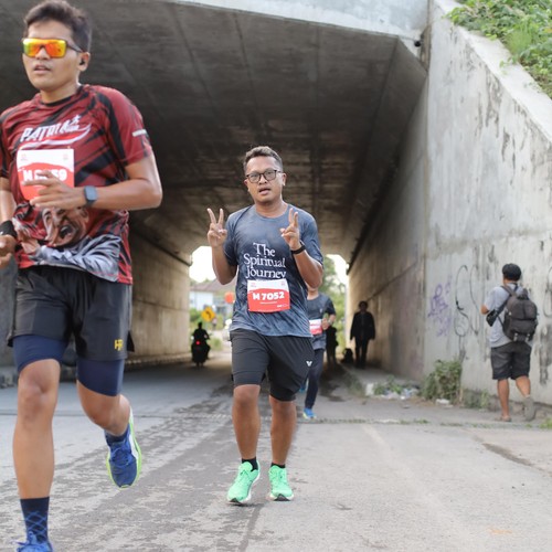 Race photo from KEDIRI HALF MARATHON 2026