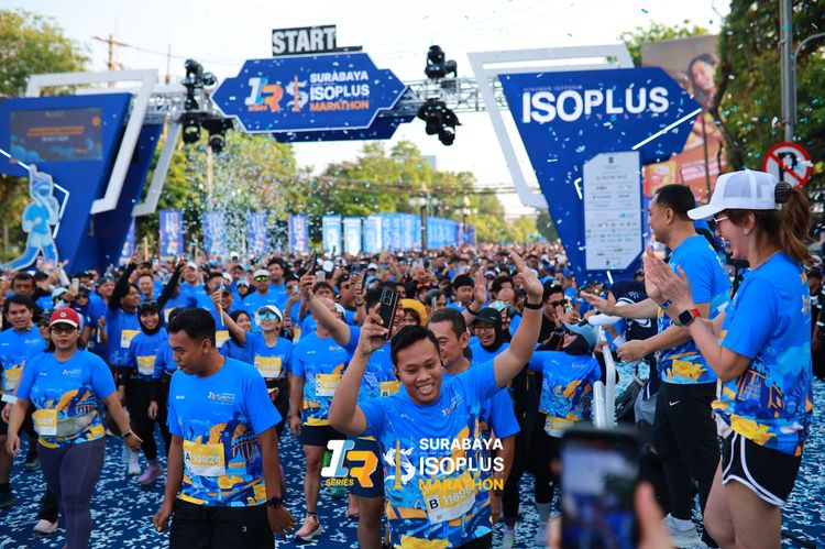 Race photo from SURABAYA ISOPLUS MARATHON 2025