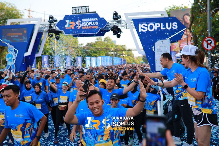 Race photo from SURABAYA ISOPLUS MARATHON 2025