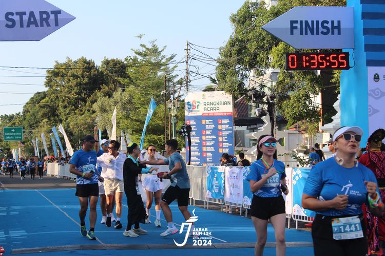 Race photo from Jabar Run 10K 2024
