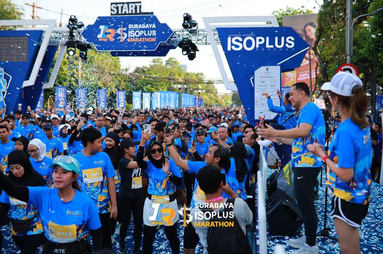 Race photo from SURABAYA ISOPLUS MARATHON 2025