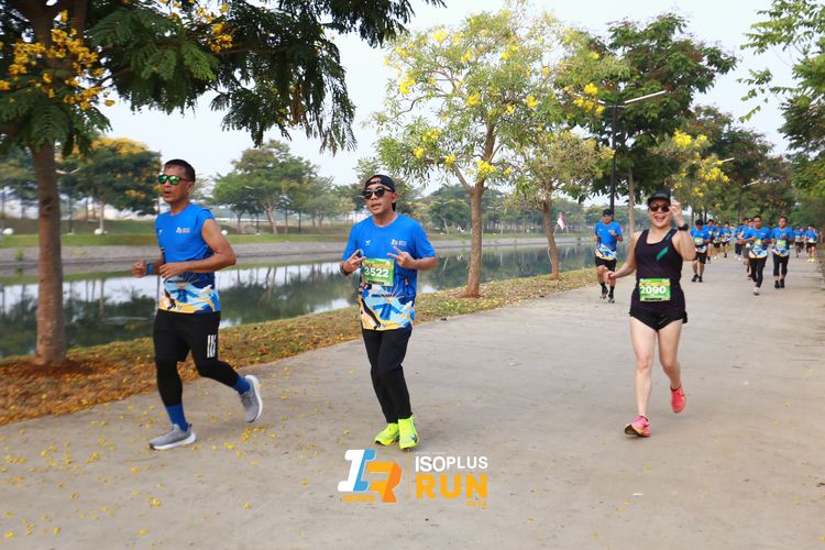 Race photo from ISOPlus Run 2024 Jakarta