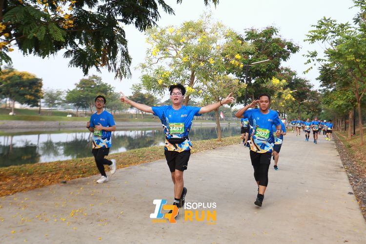 Race photo from ISOPlus Run 2024 Jakarta