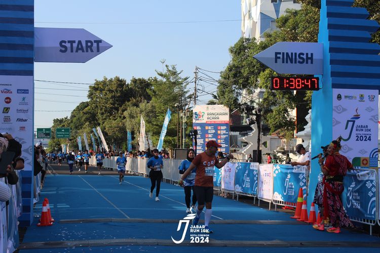 Race photo from Jabar Run 10K 2024