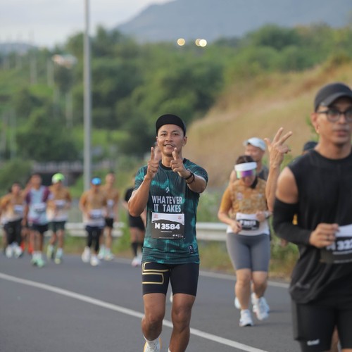 Race photo from KEDIRI HALF MARATHON 2026
