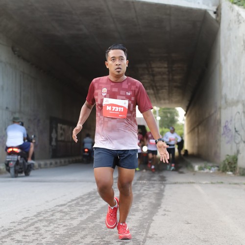 Race photo from KEDIRI HALF MARATHON 2026