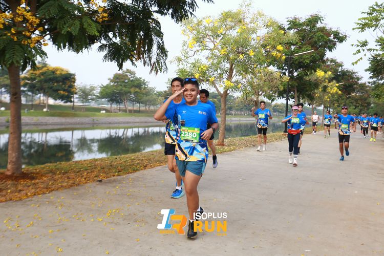 Race photo from ISOPlus Run 2024 Jakarta