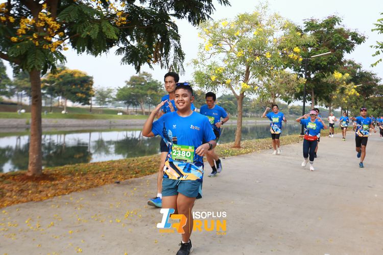 Race photo from ISOPlus Run 2024 Jakarta