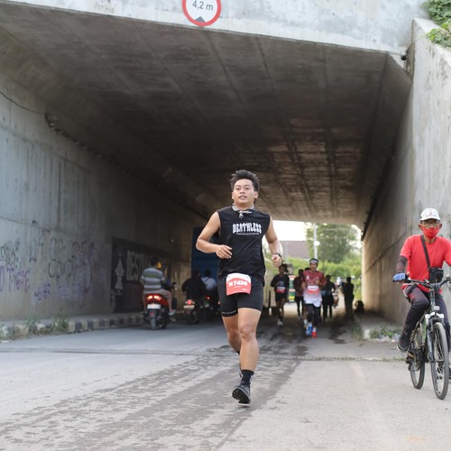 Race photo from KEDIRI HALF MARATHON 2026