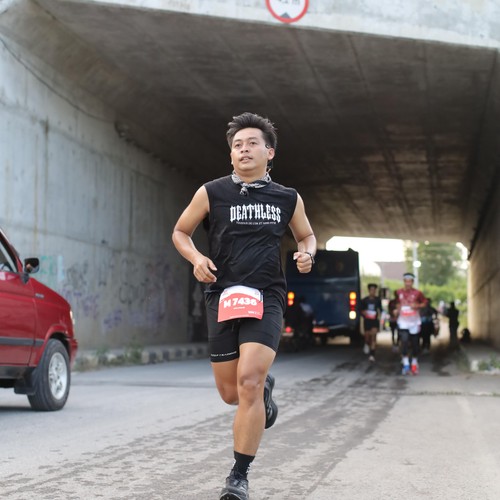 Race photo from KEDIRI HALF MARATHON 2026