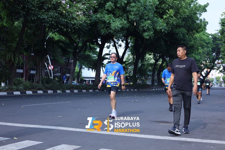 Race photo from SURABAYA ISOPLUS MARATHON 2025