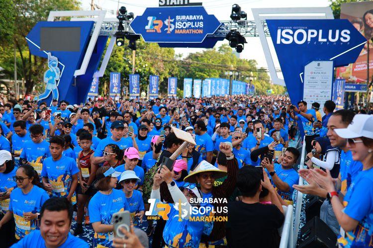 Race photo from SURABAYA ISOPLUS MARATHON 2025