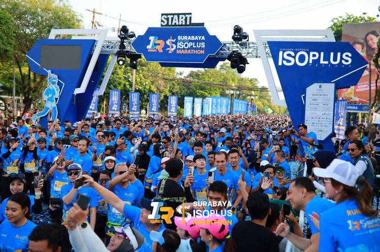 Race photo from SURABAYA ISOPLUS MARATHON 2025