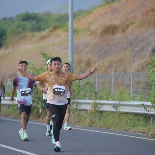 Race photo from KEDIRI HALF MARATHON 2026