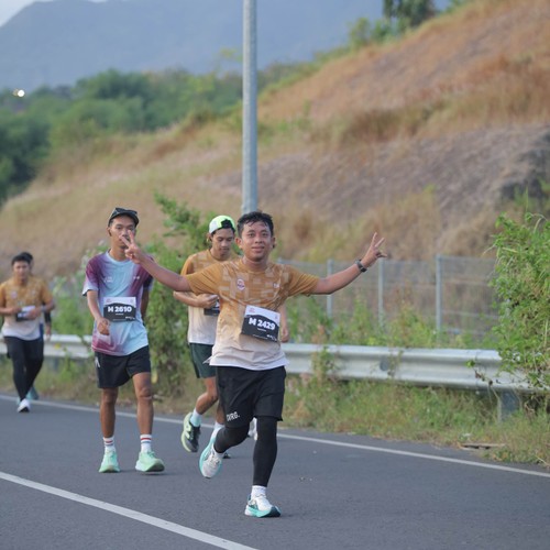 Race photo from KEDIRI HALF MARATHON 2026