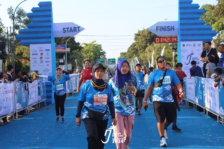 Race photo from Jabar Run 10K 2024