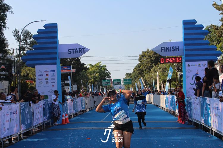 Race photo from Jabar Run 10K 2024