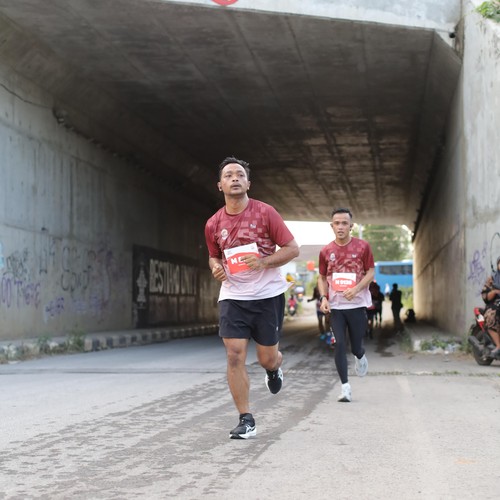 Race photo from KEDIRI HALF MARATHON 2026