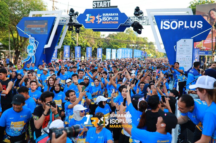 Race photo from SURABAYA ISOPLUS MARATHON 2025