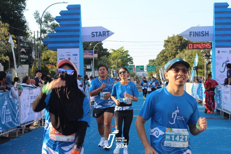 Race photo from Jabar Run 10K 2024