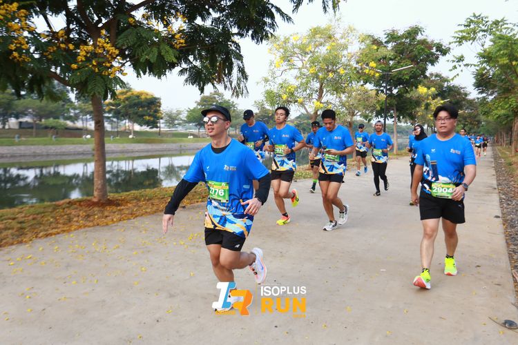 Race photo from ISOPlus Run 2024 Jakarta