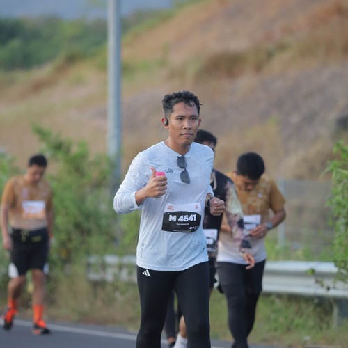 Race photo from KEDIRI HALF MARATHON 2026