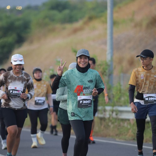 Race photo from KEDIRI HALF MARATHON 2026