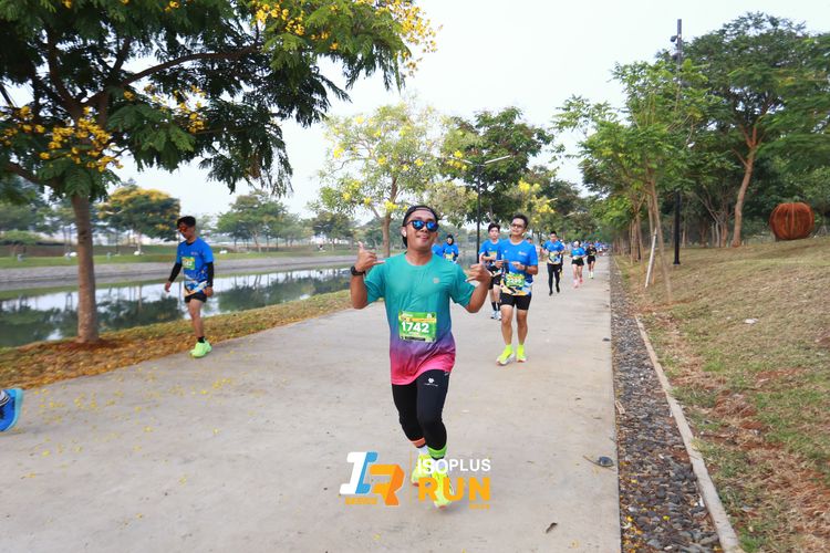 Race photo from ISOPlus Run 2024 Jakarta