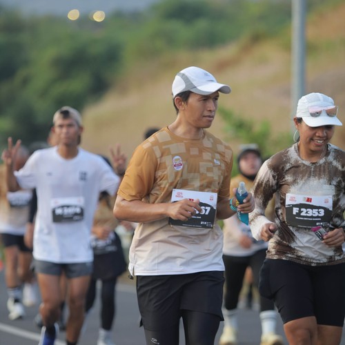 Race photo from KEDIRI HALF MARATHON 2026