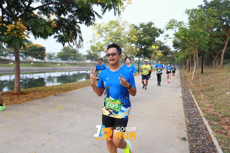 Race photo from ISOPlus Run 2024 Jakarta