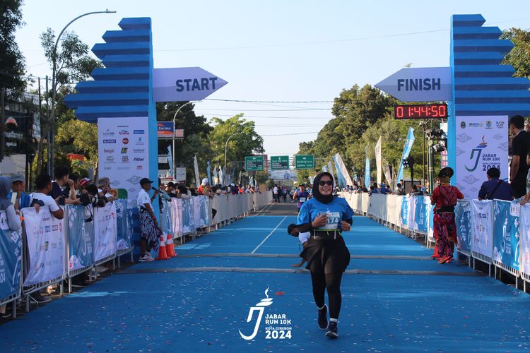 Race photo from Jabar Run 10K 2024