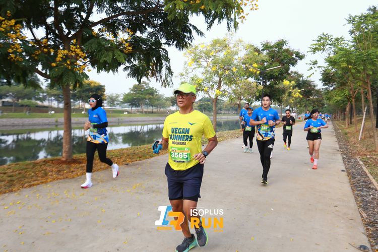 Race photo from ISOPlus Run 2024 Jakarta