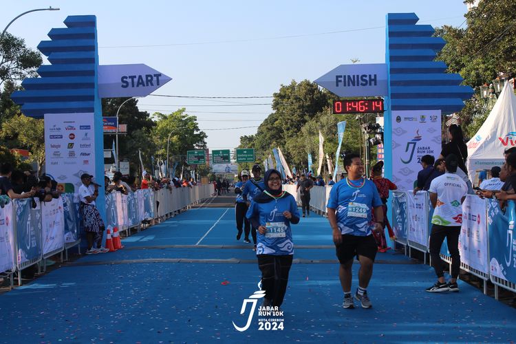 Race photo from Jabar Run 10K 2024