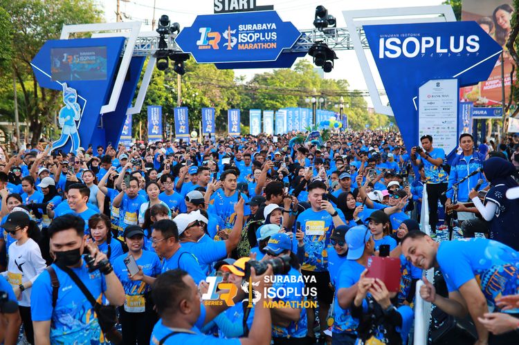 Race photo from SURABAYA ISOPLUS MARATHON 2025
