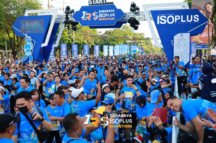 Race photo from SURABAYA ISOPLUS MARATHON 2025