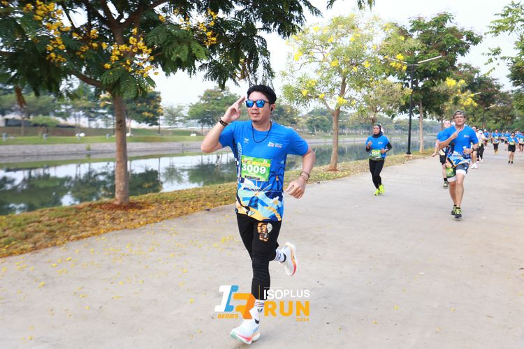 Race photo from ISOPlus Run 2024 Jakarta