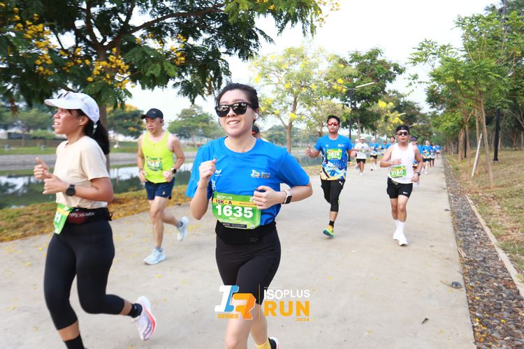 Race photo from ISOPlus Run 2024 Jakarta