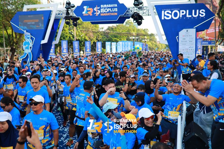 Race photo from SURABAYA ISOPLUS MARATHON 2025