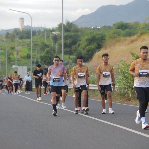 Race photo from KEDIRI HALF MARATHON 2026