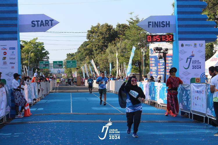 Race photo from Jabar Run 10K 2024