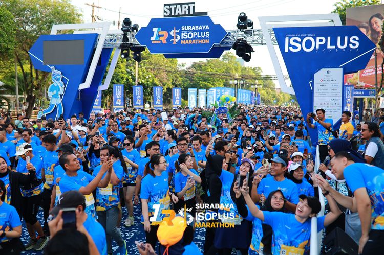 Race photo from SURABAYA ISOPLUS MARATHON 2025