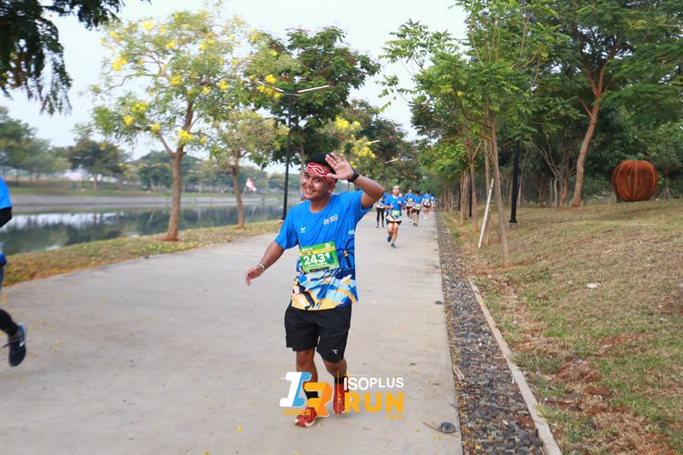 Race photo from ISOPlus Run 2024 Jakarta
