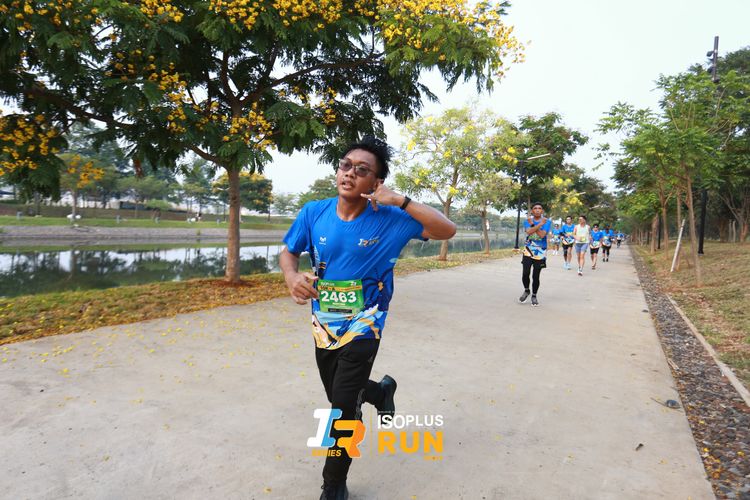 Race photo from ISOPlus Run 2024 Jakarta