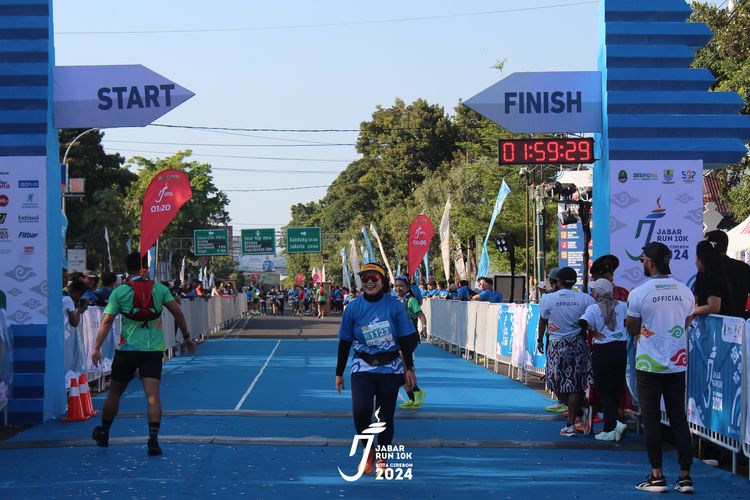 Race photo from Jabar Run 10K 2024